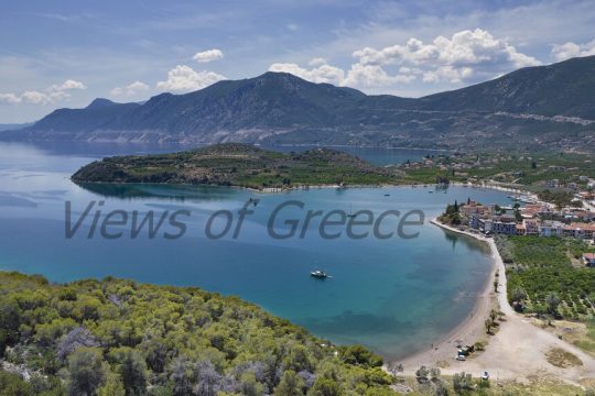 Πανοραμική άποψη του Κόλπου της Αρχαίας Επιδαύρου